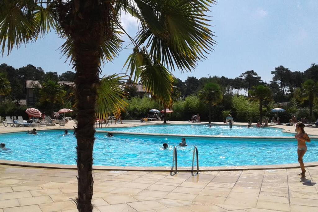 T2 Antigua Ondres Plage Avec Piscine Et Tennis Exterior foto