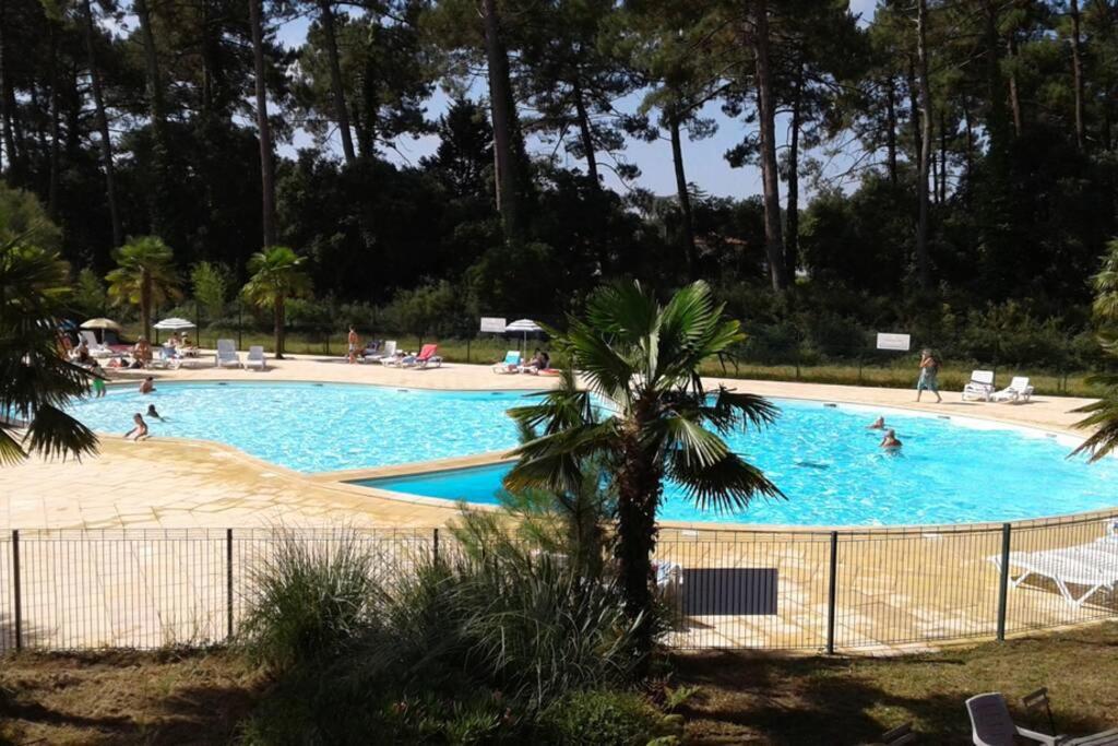 T2 Antigua Ondres Plage Avec Piscine Et Tennis Exterior foto